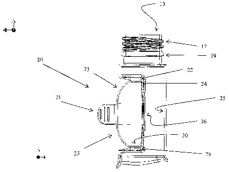 A single figure which represents the drawing illustrating the invention.